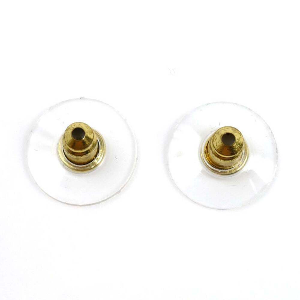 CHANEL Authentic Logo Earrings - Picture 5 of 7